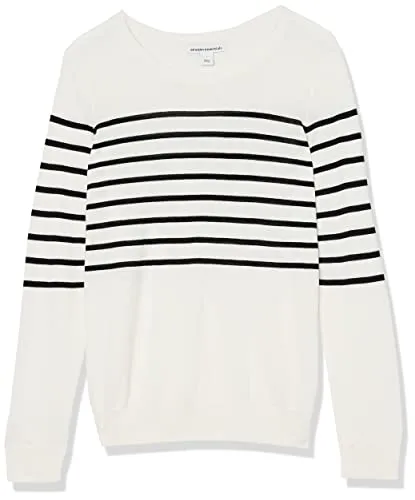 Amazon Essentials Women's Long-Sleeve Lightweight Crewneck Sweater (Available in Plus Size)